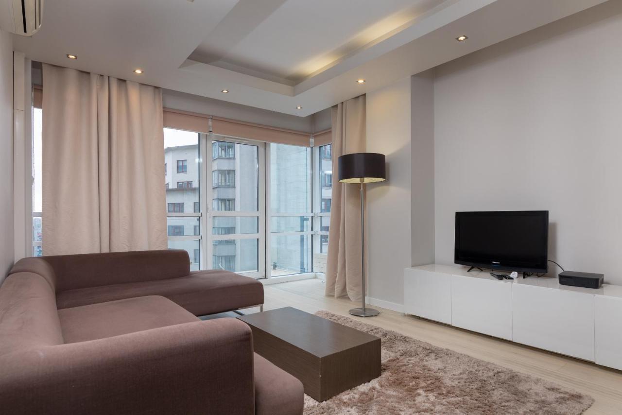 ורשה Grzybowska Platinum Apartment Tower A מראה חיצוני תמונה